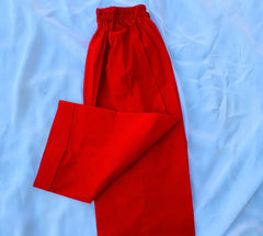 Butterfly hand embroidered frock with trouser