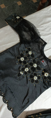 3d hand Embellished Farshi suit