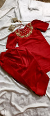 Kids Farshi suit with ada work_