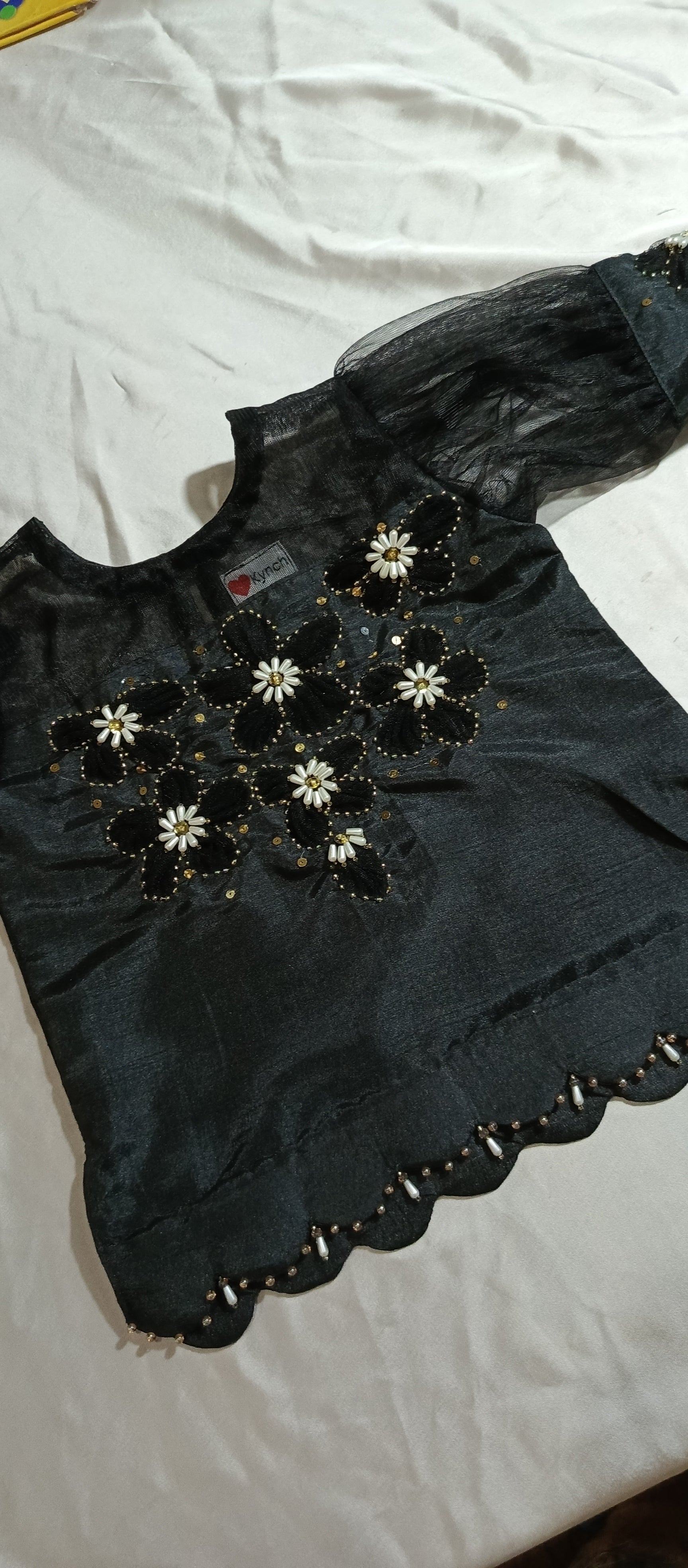 3d hand Embellished Farshi suit